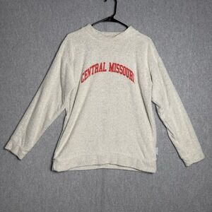 Woolly Threads Womens Medium Central Missouri University Sweater Made In USA